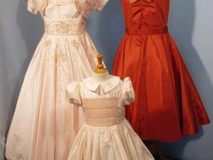 Dressmakers at the Galloping Cat add that very personal touch