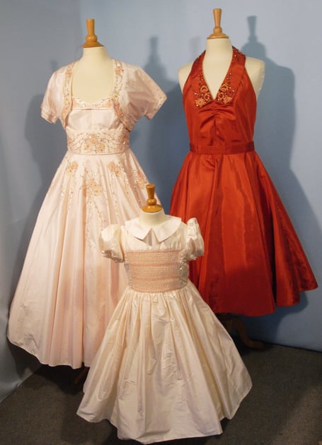 Custom-made clothing at the Galloping Cat