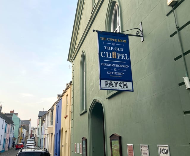 Short break for volunteers at Tenby’s Old Chapel