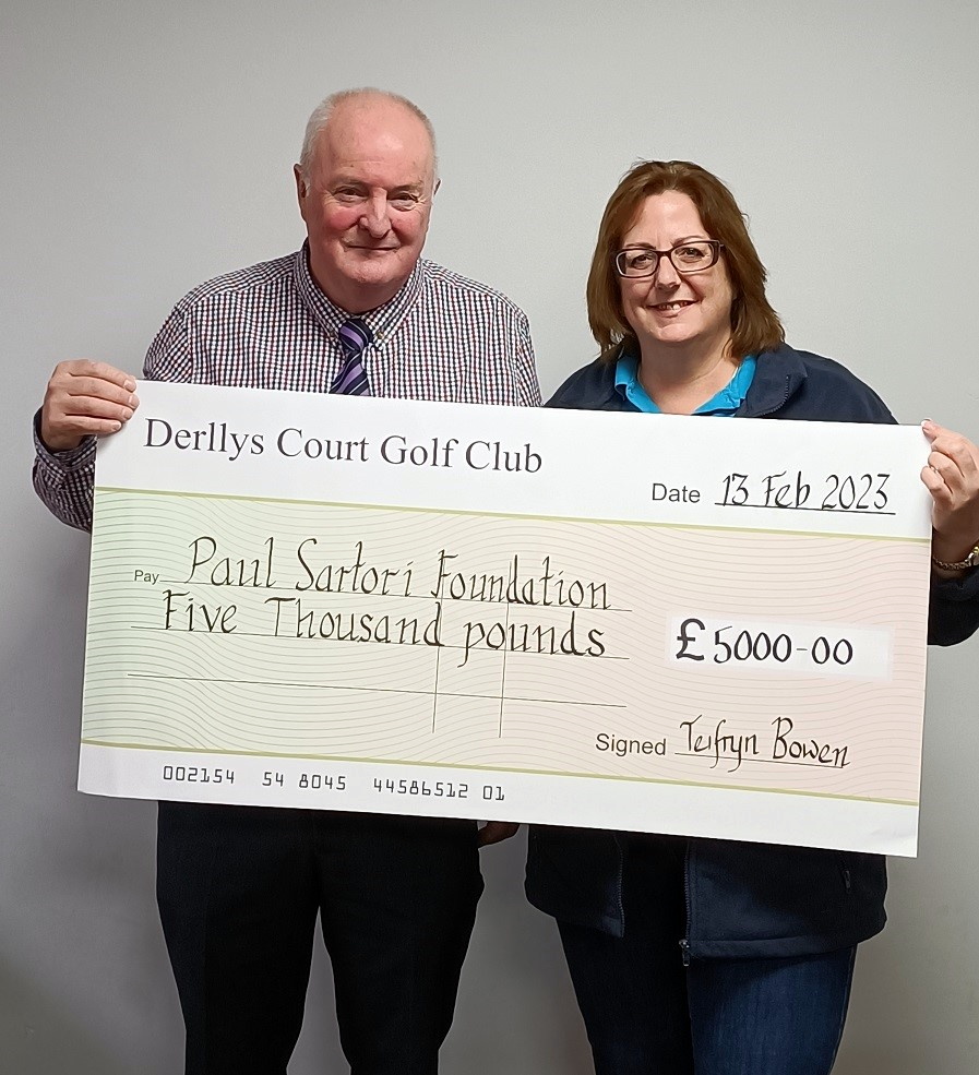 Carmarthen golf club raises vital funds for Pembrokeshire charity Paul Sartori