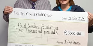 Golf Club raises vital funds for Pembrokeshire charity
