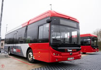 New all-electric TrawsCymru T1 buses launched