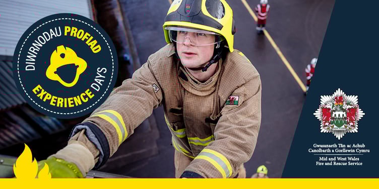 Mid & West Wales Fire & Rescue Service Experience Day