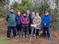 Blossom tree planted at Haverfordwest Racecourse Public Park