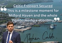 Stephen Crabb welcomes Celtic Freeport go ahead