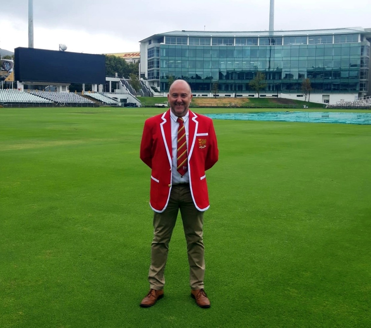 Smashing World Cup debut for Carew cricketer