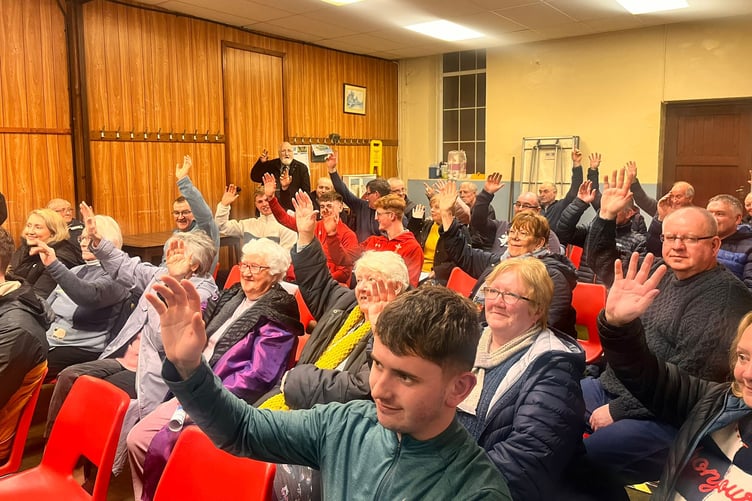 Crymych Arms public meeting 20th March 2023