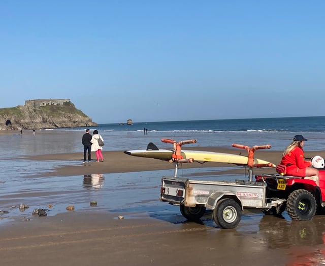RNLI lifeguards return to Pembrokeshire beaches for Easter