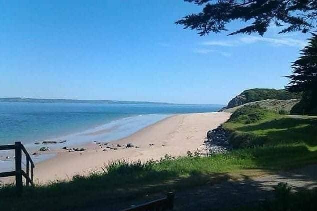 Beach at Caldey Island
