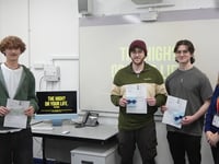 Pembrokeshire Creative Media learners take front seat