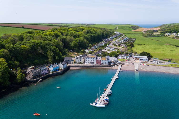 The pontoon at Dale, Pembrokeshire