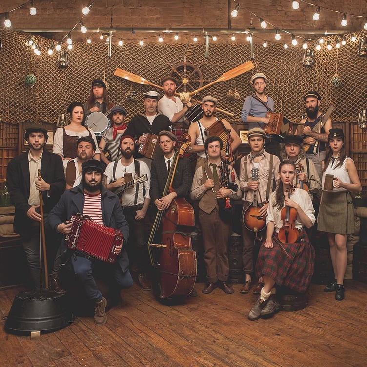 The Old Time Sailors play at The Market Hall, Pembroke Dock on April 21.