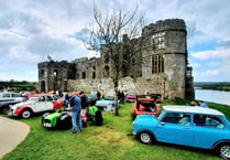 Classic cars return to Carew Castle this Bank Holiday Monday