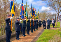 Sun shines on Milford Haven Anzac memorial service