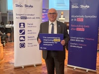 Stroke services at the top of local Senedd Member’s agenda