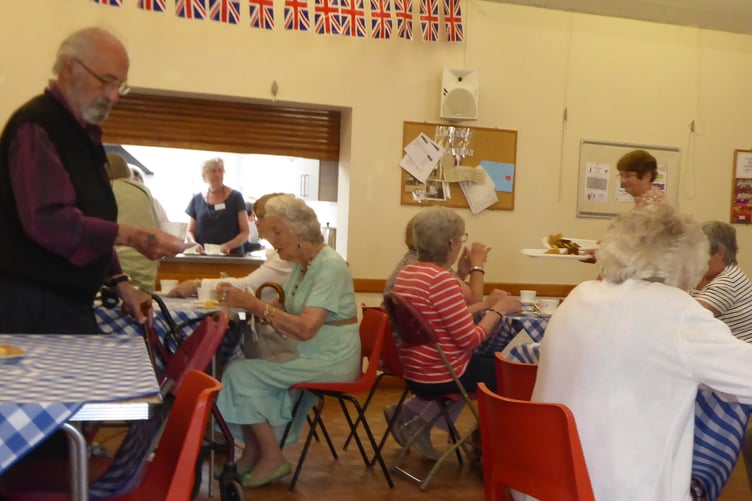 Tenby Friendship Club on a visit to St Mary's Church
