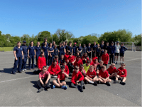 Haberdashers’ Monmouth cricketers prove a big hit in Narberth!