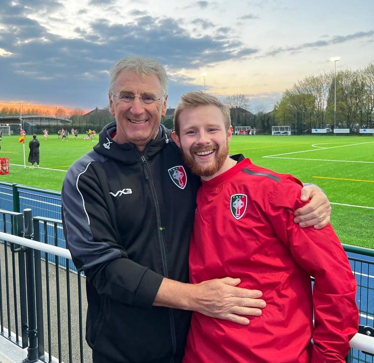 Steff Howells with Dave Pemberton