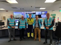 Local MS Paul Davies discusses Renewable Energy at power station