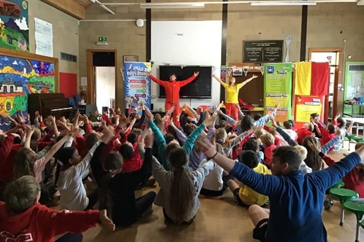 Schools in Pembrokeshire welcome back Meet The Lifeguard
