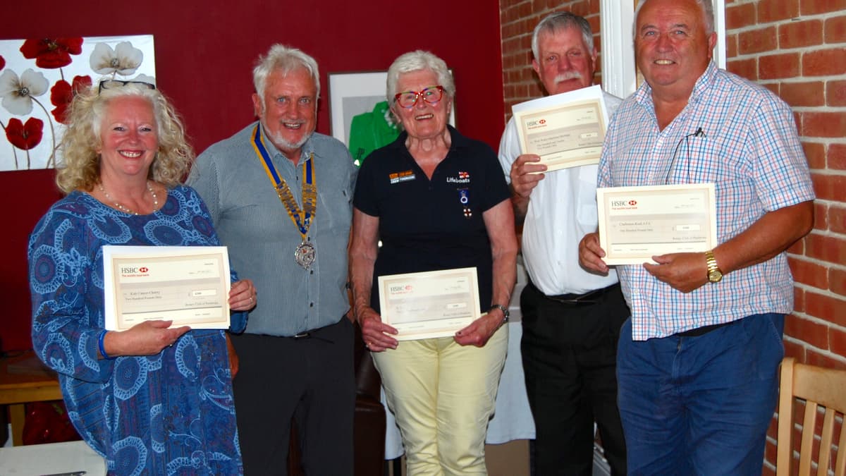 The Rotary Club of Pembroke holds thank you evening at South