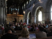 The Big Sing a joyous conclusion to Pererin Wyf at St Davids Cathedral