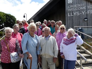 Tenby Friendship Club takes mystery tour to Llys y Fran