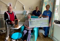 Bird nesting boxes raise over £3,000 for Withybush Hospital