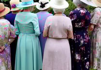 Kilgetty WI ladies take garden party indoors - a real summer treat!
