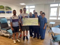 Wow! Fundraising trio raises £27,500 for Withybush chemotherapy unit