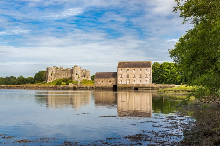 Carew Castle and Mill