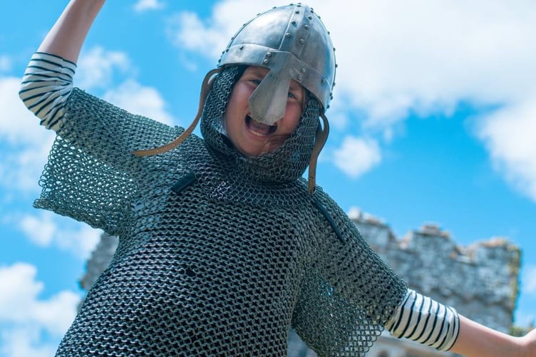 Kids Rule the Castle, Carew Castle