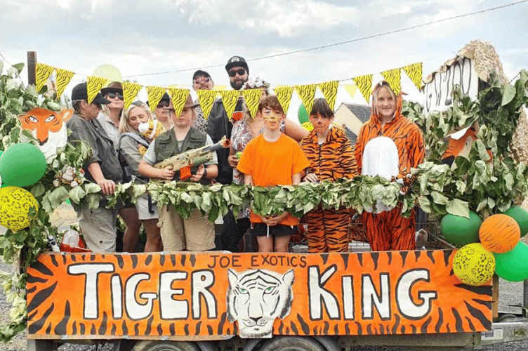 Whitland Carnival float