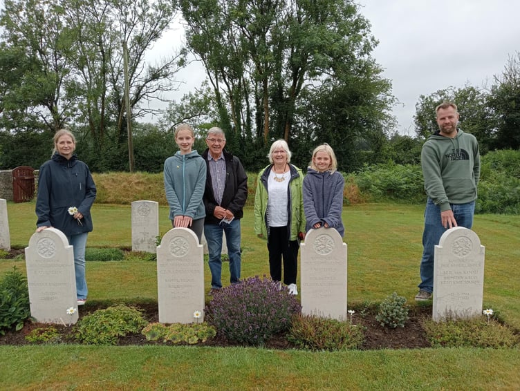 Dutch Visitors at Carew Cheriton