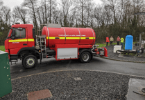 Fire and Rescue Service pioneers use of wastewater to tackle fires