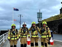 Firefighters to tackle Cardiff Half Marathon for three charities