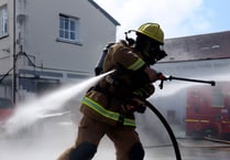 Fire and Rescue Experience Day at Haverfordwest Fire Station