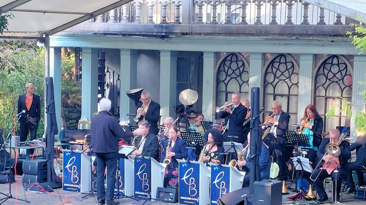 Narberth Jazz Garden Party at Lampeter House, Lampeter Velfrey