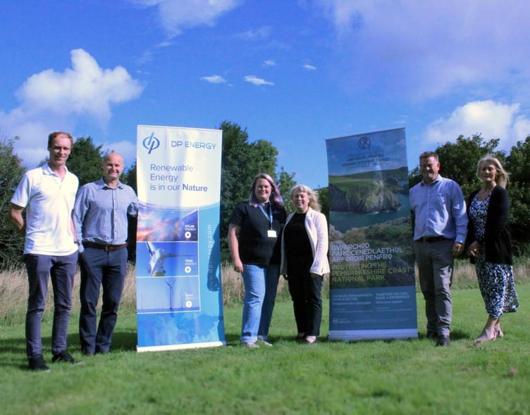 DP Energy has become a Silver Partner of the Pembrokeshire Coast Charitable Trust