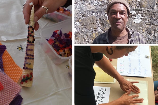Highlights at the National Park Authority stand will be two storytelling sessions performed by Phil Okwedy, interactive art activity led by artist Hannah Rounding, and candle-making workshops led by Bella Chandley of Just Bee.