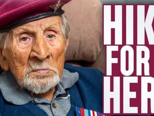 Hike 10 miles from Pembroke to Tenby for a homeless hero