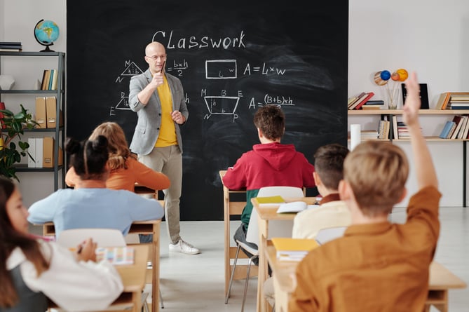 Photo by Max Fischer: https://www.pexels.com/photo/teacher-asking-a-question-to-the-class-5212345/