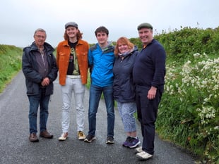 Pembrokeshire lane a point of pilgrimage for Canadian family