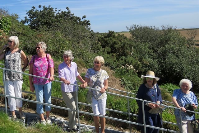 Carew WI intrepids at Great Wedlock Deer Park, Tenby