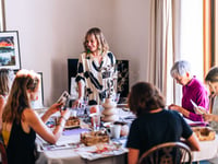 Escape the stress with wellbeing artist Di Ford’s collage workshop