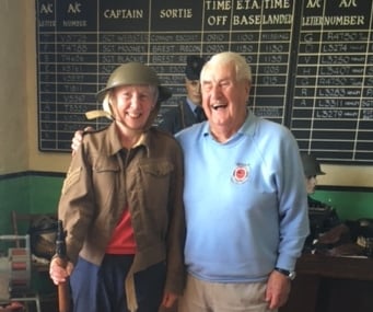 Trefoil Guild on a visit to Carew Control Tower.