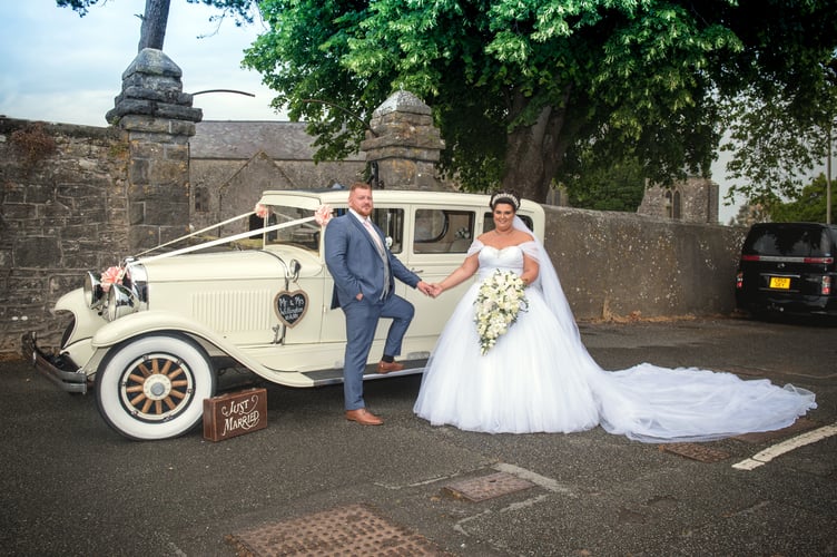 Sean and Montana Willington with Top Class Cars car