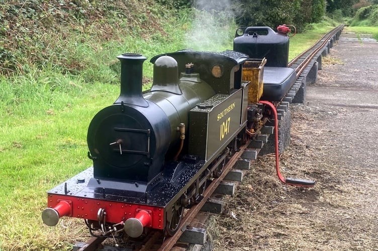 Swansea and Pembrokeshire Model Engineers at the Meads track, Milford Haven