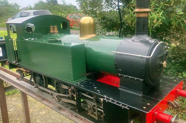 Swansea and Pembrokeshire Model Engineers at the Meads track, Milford Haven
