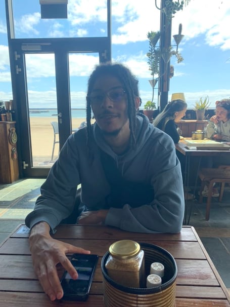 Swansea student Levi Lawrence